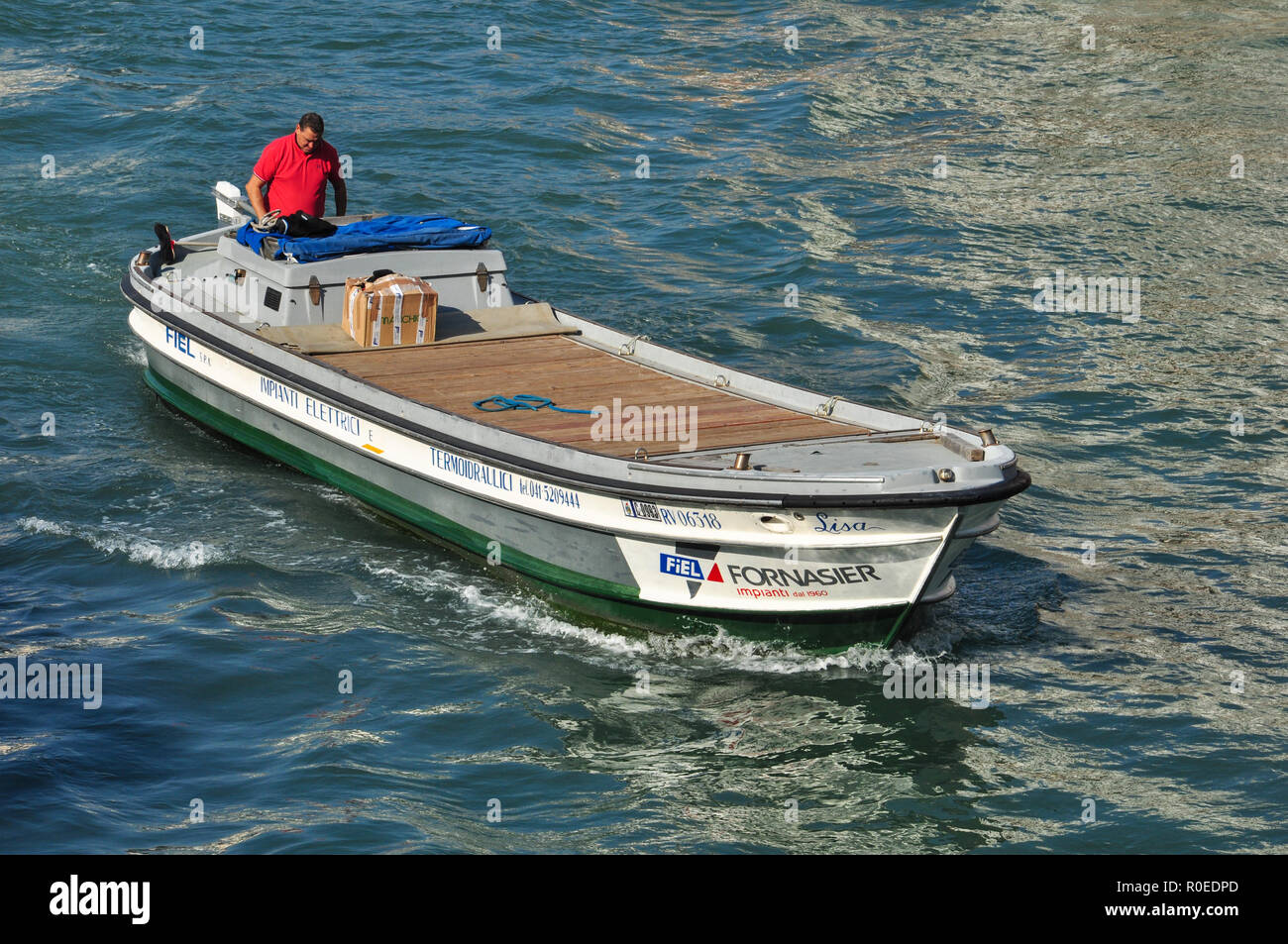 Working from boat hi-res stock photography and images - Alamy