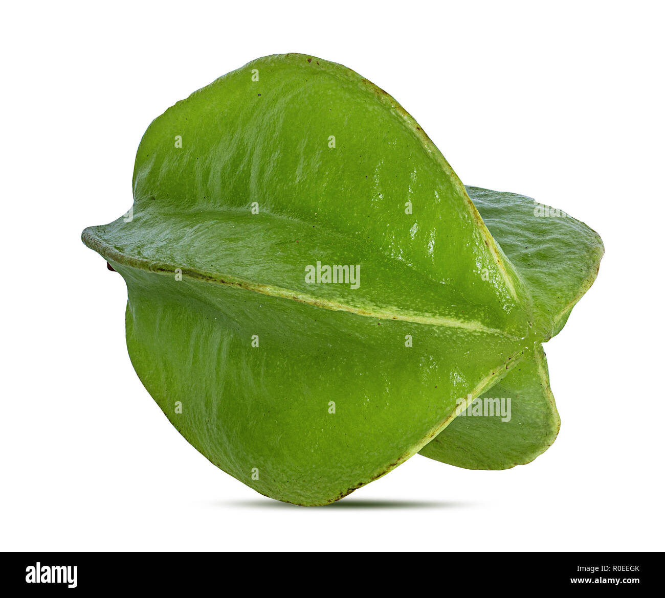 Carambole on white background Stock Photo