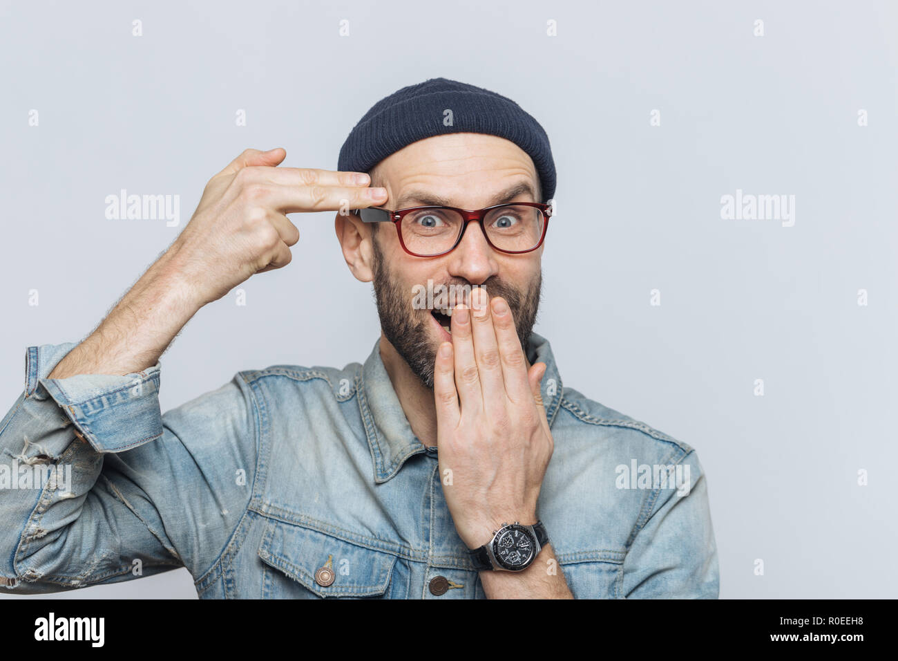 A gun shoots pasta into a person's mouth Stock Photo - Alamy