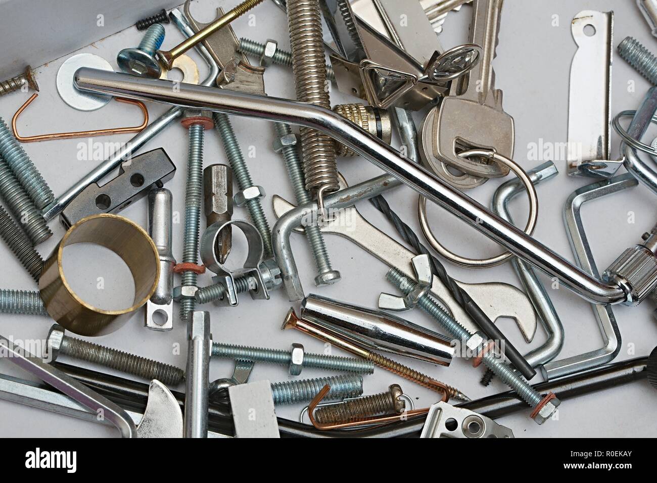 Pile metal springs hires stock photography and images Alamy