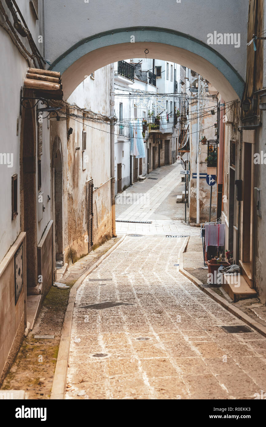 The Old Village Of Spinazzola In Puglia Region Italy Stock Photo Alamy