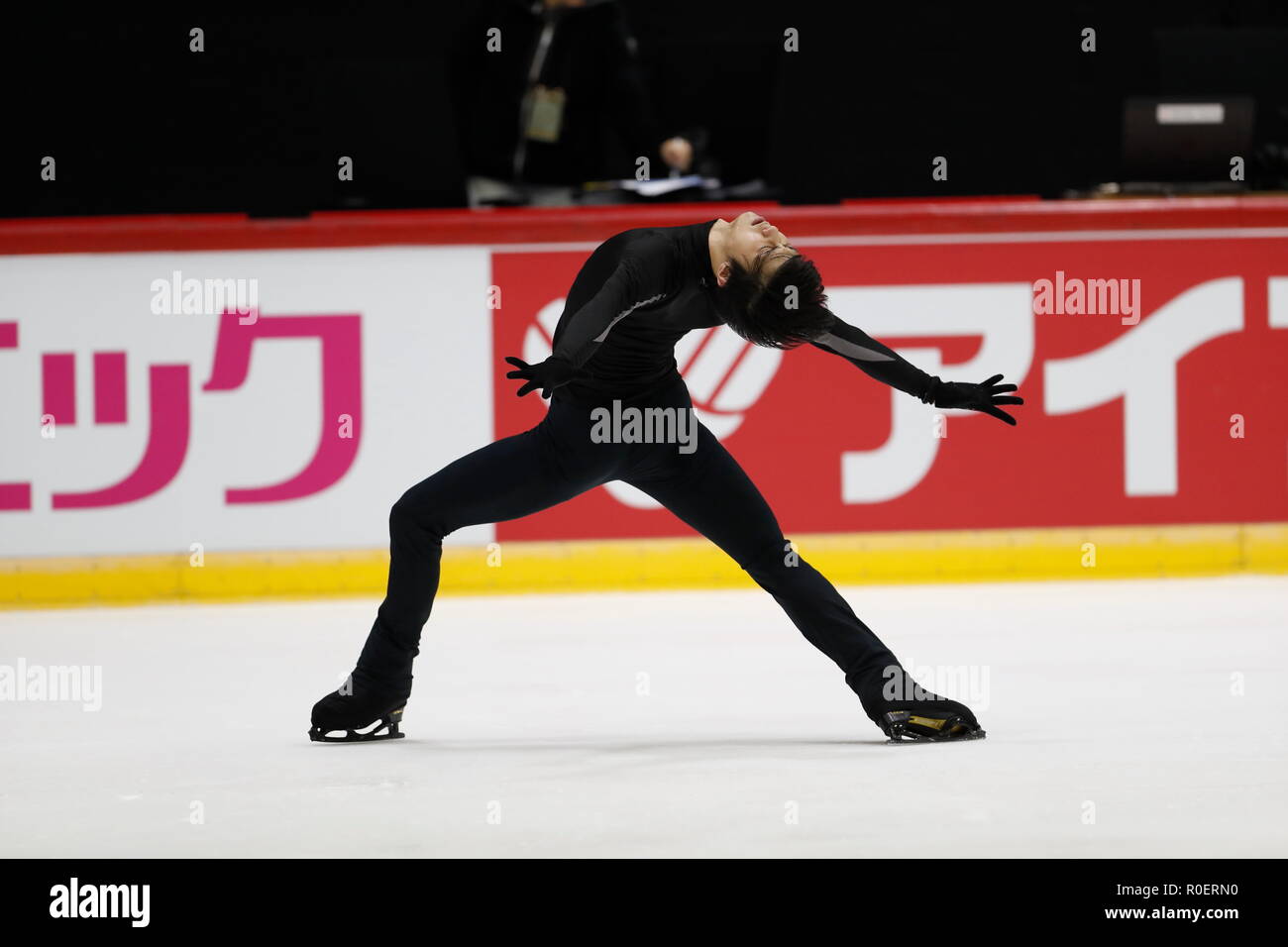 Helsinki, Finland. 2nd Nov, 2018. Yuzuru Hanyu (JPN) Figure Skating