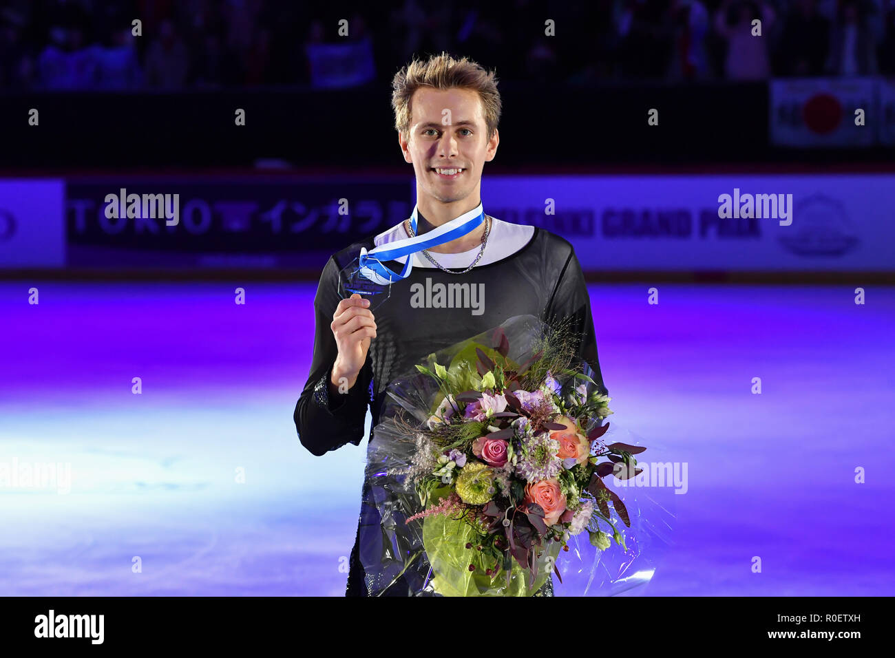 Helsinki, Finland. 4th Nov 2018. Czech Republic's Michal Brezina (2nd