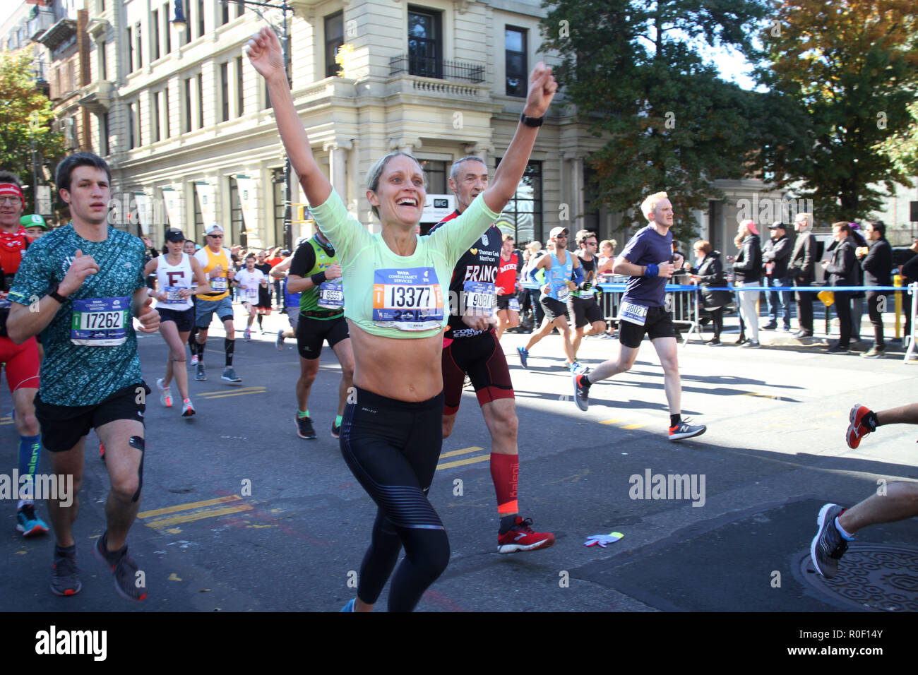New York New York Usa 4th Nov Tcs New York City Marathon Had More Than 50000 Parti Nts The Runners Go Through The Five Boroughs And New York New York Usa 4th Nov Tcs New York City Marathon Had More Than 50000 Parti Nts The Runners Go Through The Five Boroughs And