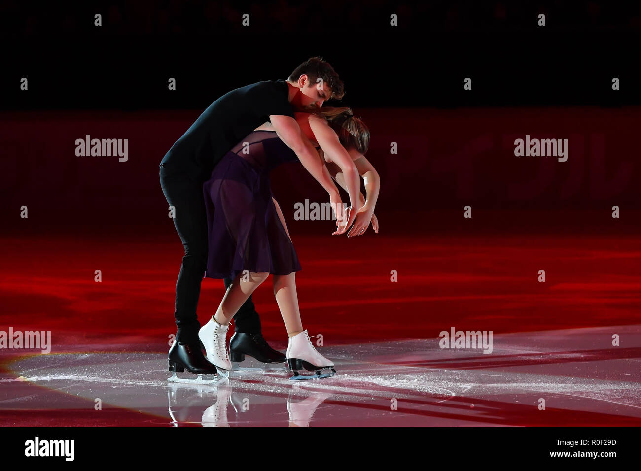 Helsinki, Finland. 4th Nov 2018. USA's Christina Carreire / Anthony