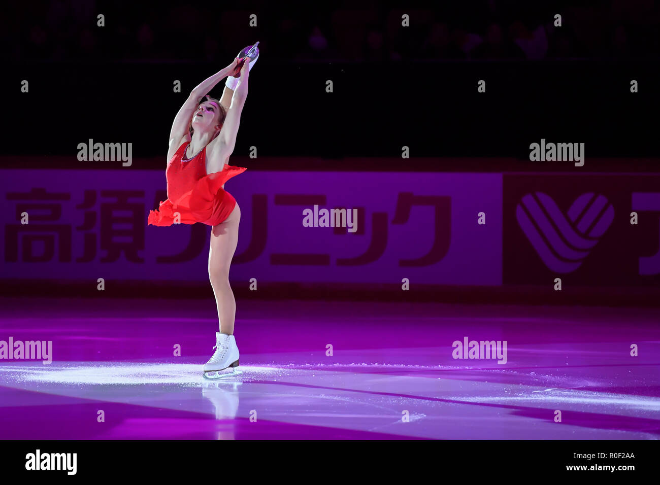 Helsinki, Finland. 4th Nov 2018. Finland's Viveca Lindfors performs