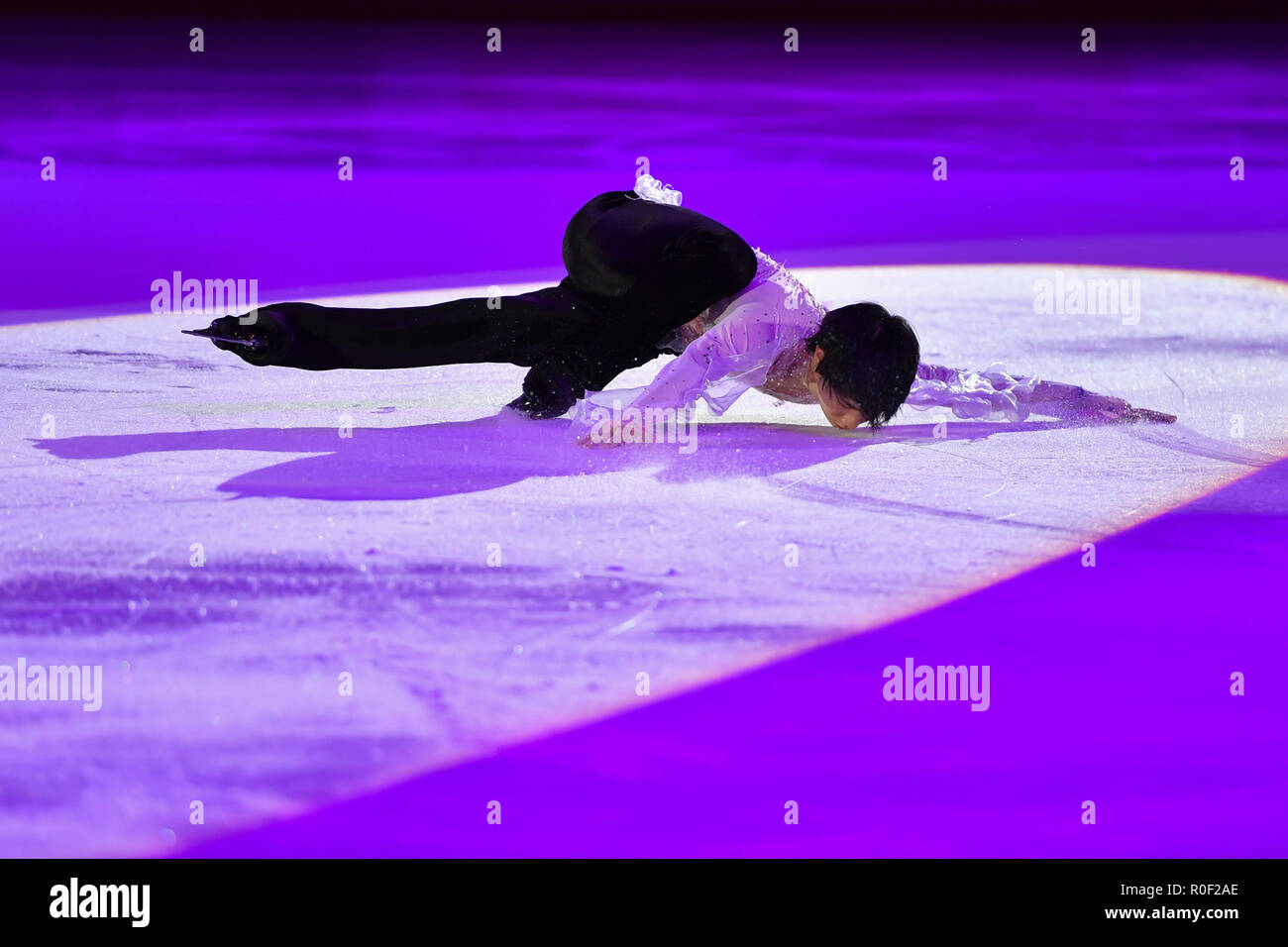 Helsinki, Finland. 4th Nov 2018.Japan's Yuzuru Hanyu (in 1 Men Free
