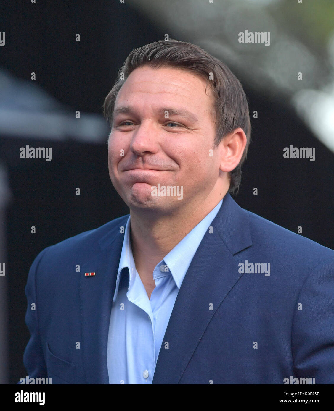 BOCA RATON, FL NOVEMBER 04 Ron DeSantis, Rudy Giuliani and Attorney