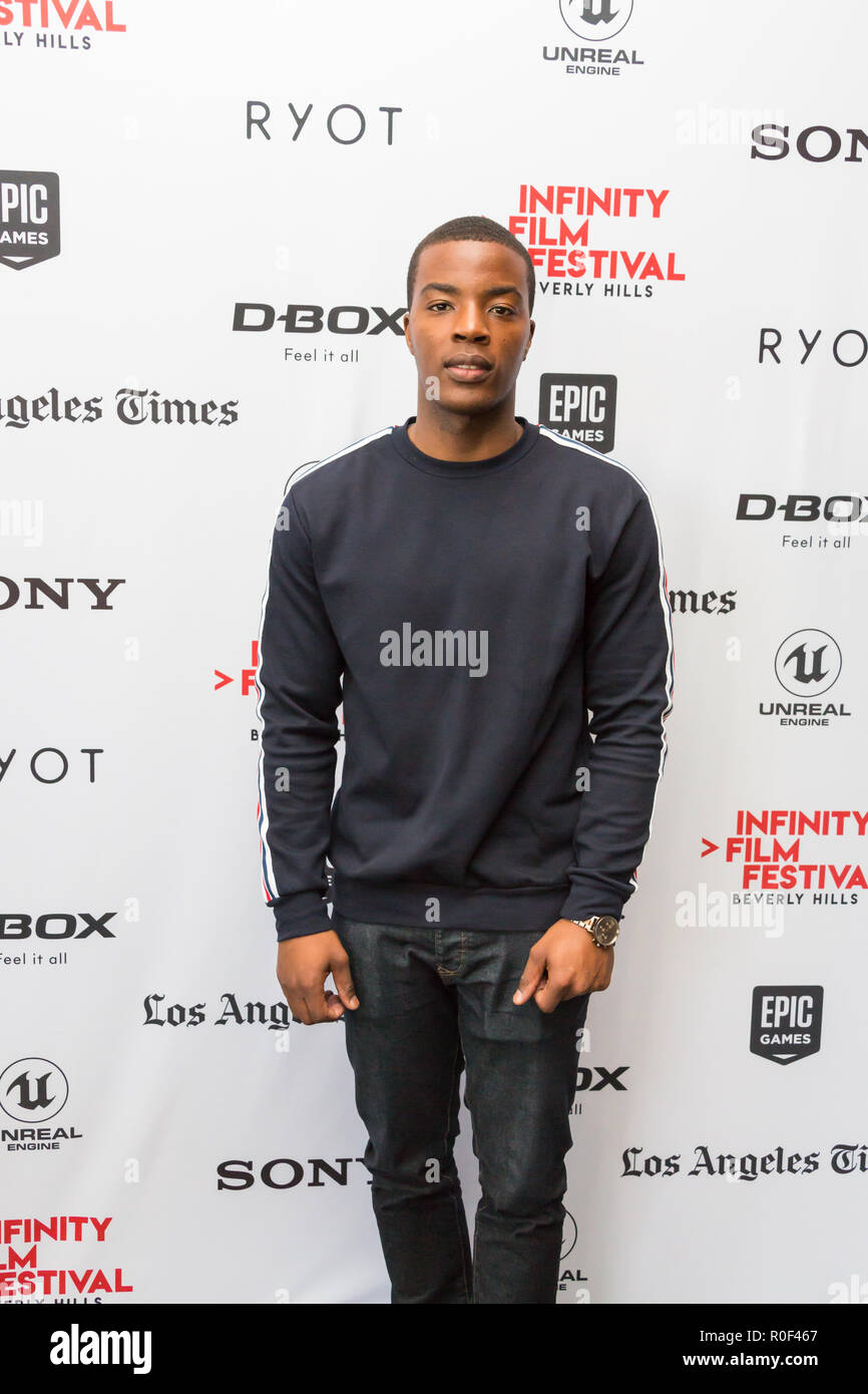 Los Angeles, USA. 04th November, 2018. Daniel Ezra attends red carpet