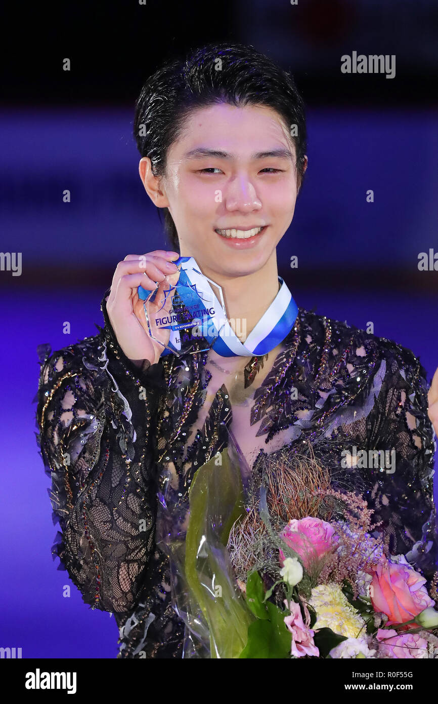Yuzuru Hanyu (JPN), NOVEMBER 4, 2018 Figure Skating ISU Grand Prix