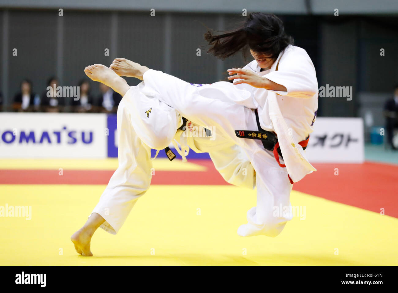 Chiba Japan 4th Nov 18 L To R Masako Doi Nana Kota Judo Kodokan Cup 18 Women S 63kg Final At Chiba Port Arena In Chiba Japan Credit Naoki Morita Aflo