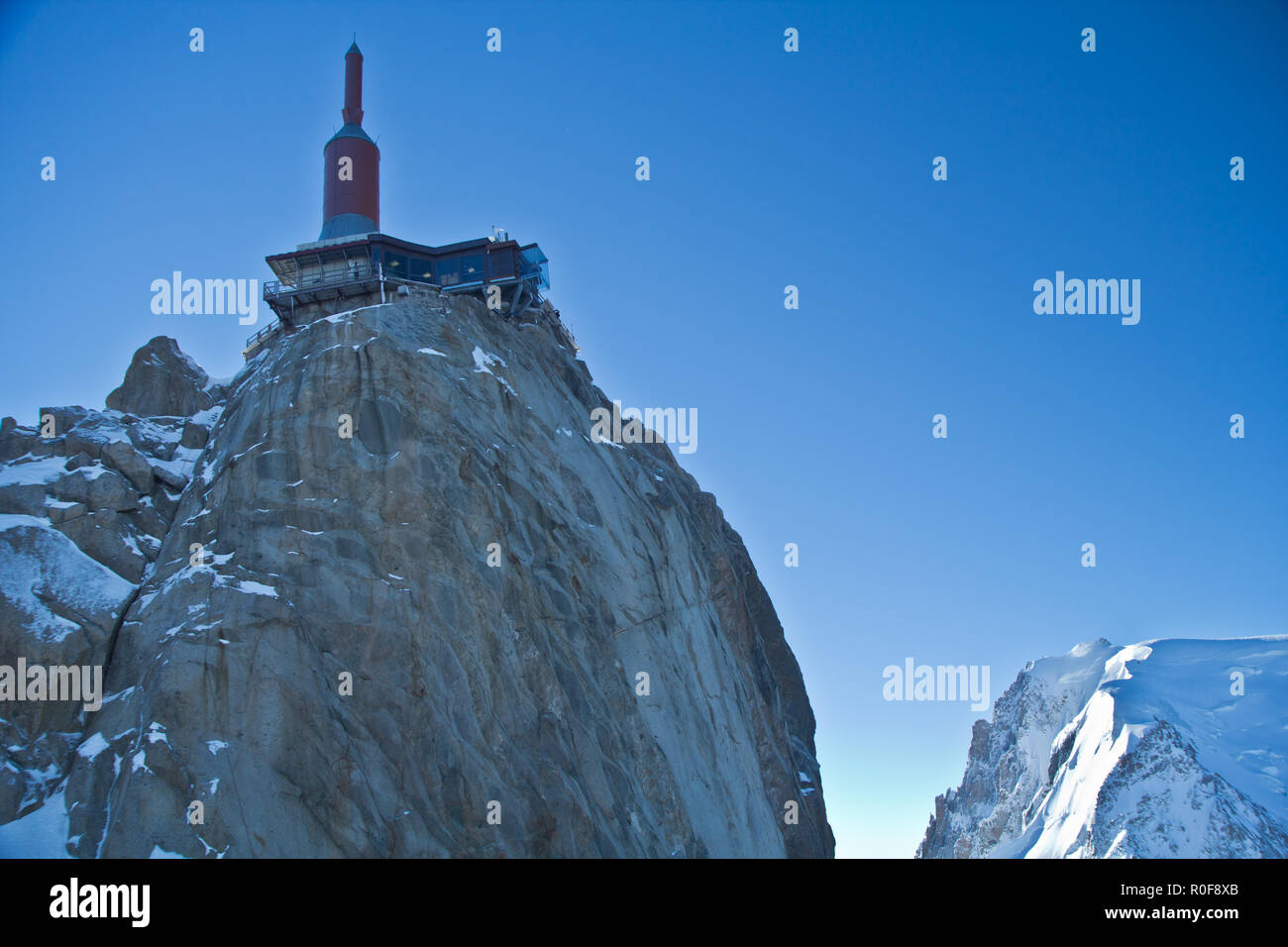 The Aiguille du Midi is a mountain in the Mont Blanc massif within the ...