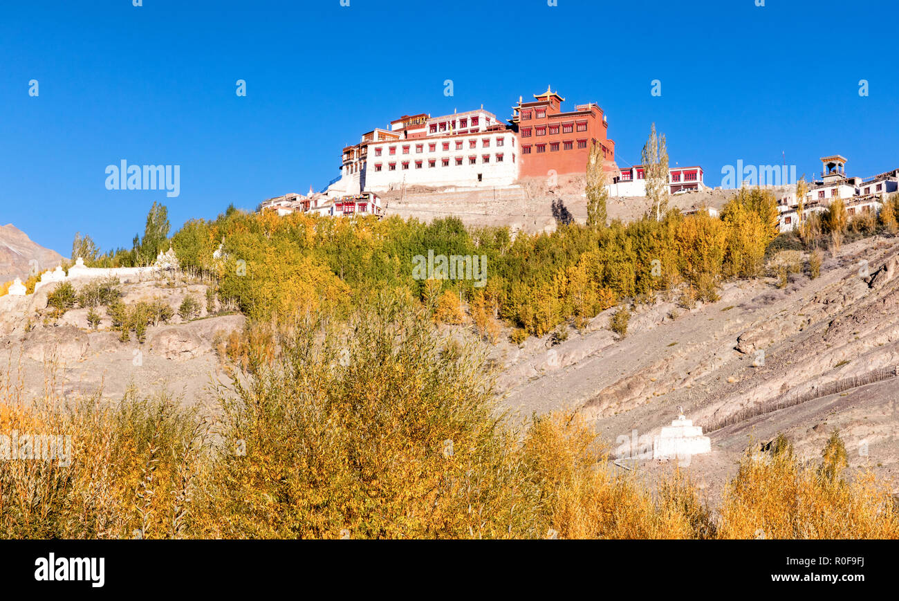 Matho Monastery, Ladakh, Kashmir, India Stock Photo
