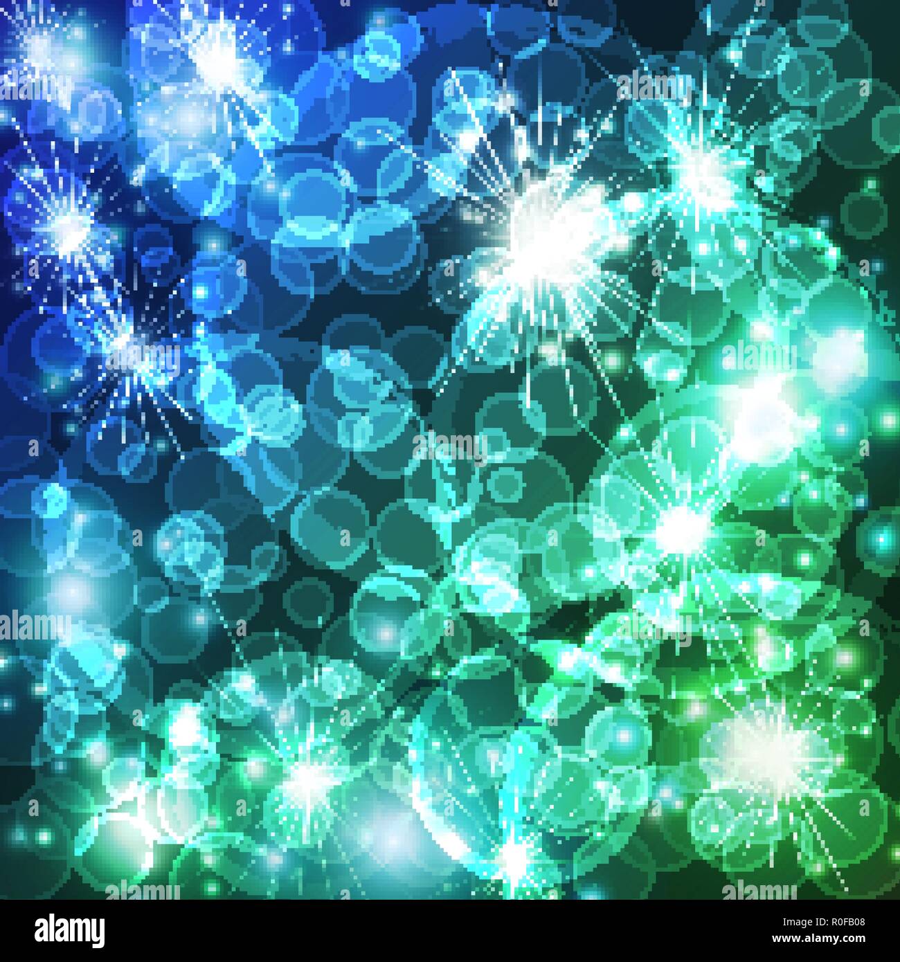 Bright Turquoise Color Background