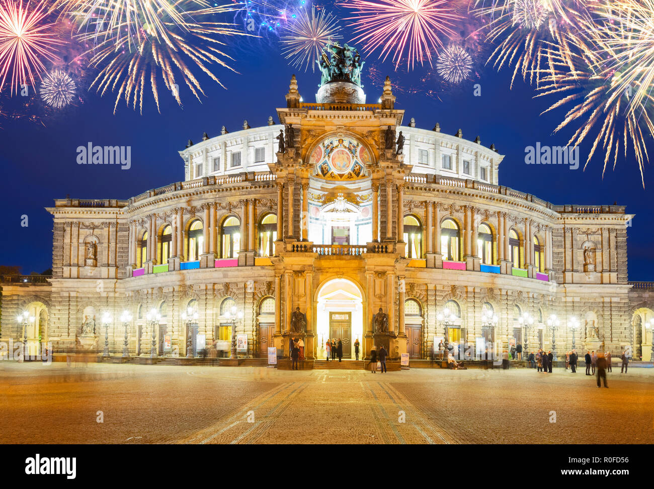 Opera house of Dresden, Germany Stock Photo Alamy