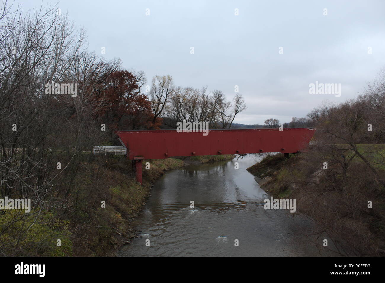 Covered Bridges in Madison county, Iowa Stock Photo