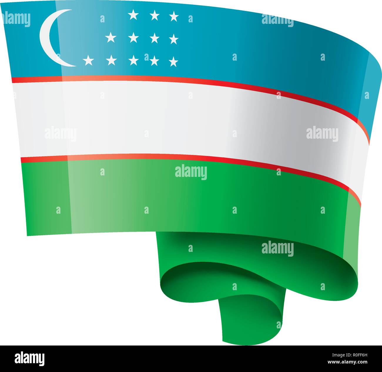 Uzbekistan Flag Vector Illustration On A White Background Stock Vector uzbekistan-flag-vector-illustration-on-a-white-background-stock-vector