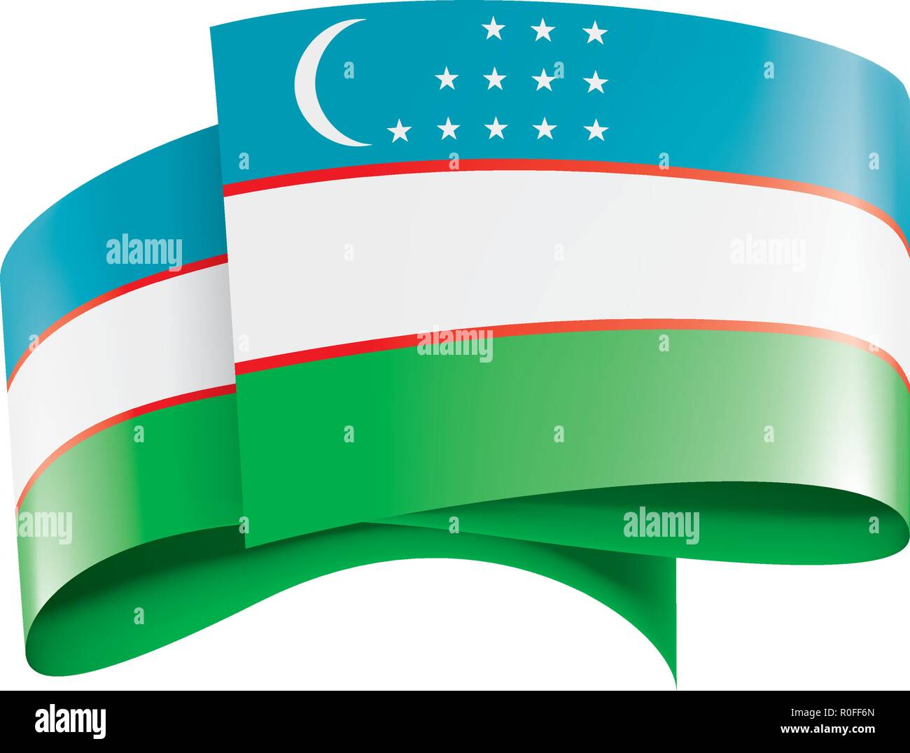 Uzbekistan Flag Vector Illustration On A White Background Stock Vector uzbekistan-flag-vector-illustration-on-a-white-background-stock-vector