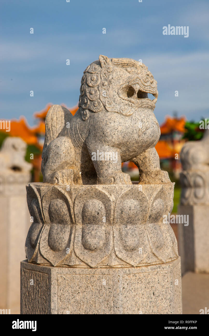 Chinese new year at the Nan Hua Temple outside Pretoria, South Africa Stock Photo