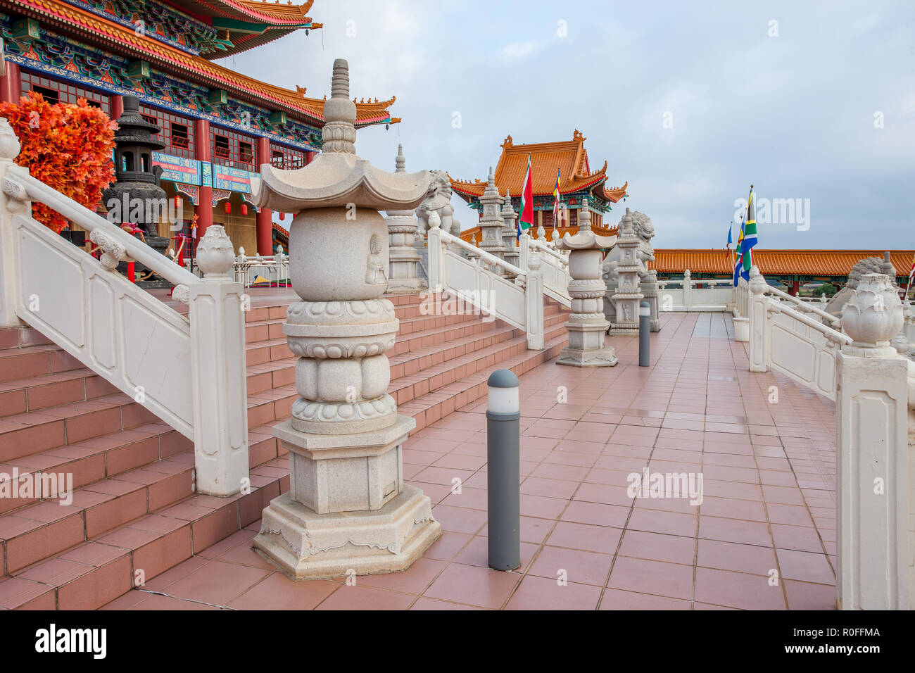 Chinese new year at the Nan Hua Temple outside Pretoria, South Africa Stock Photo