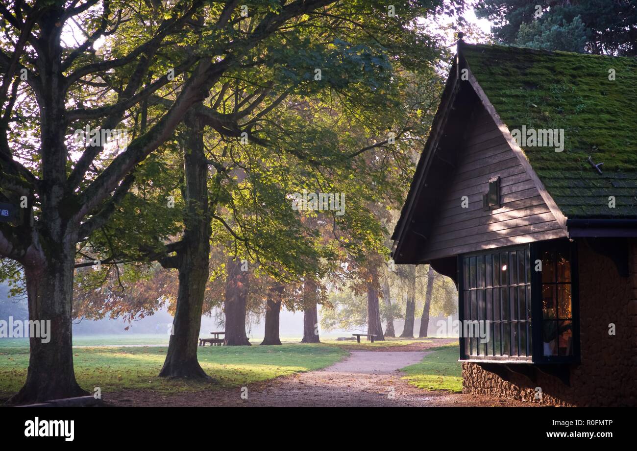 Sandringham Estate Royal Home in Norfolk England Stock Photo