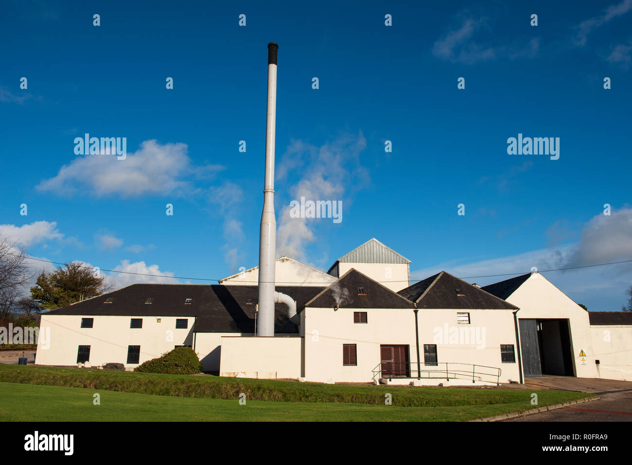 Fettercairn Distillery, Aberdeenshire, Scotland. Stock Photo