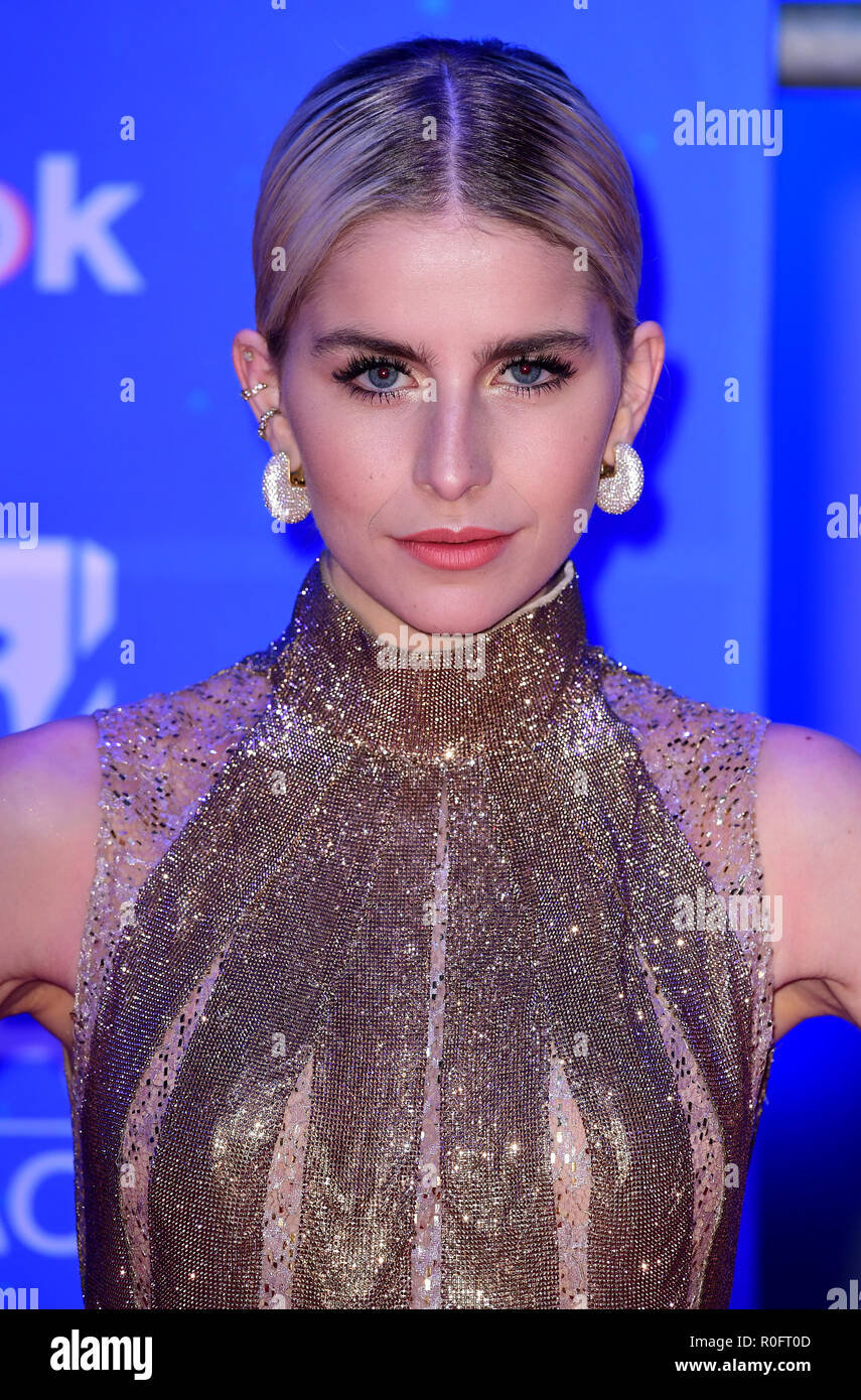 Caroline Daur attending the MTV Europe Music Awards 2018 held at the