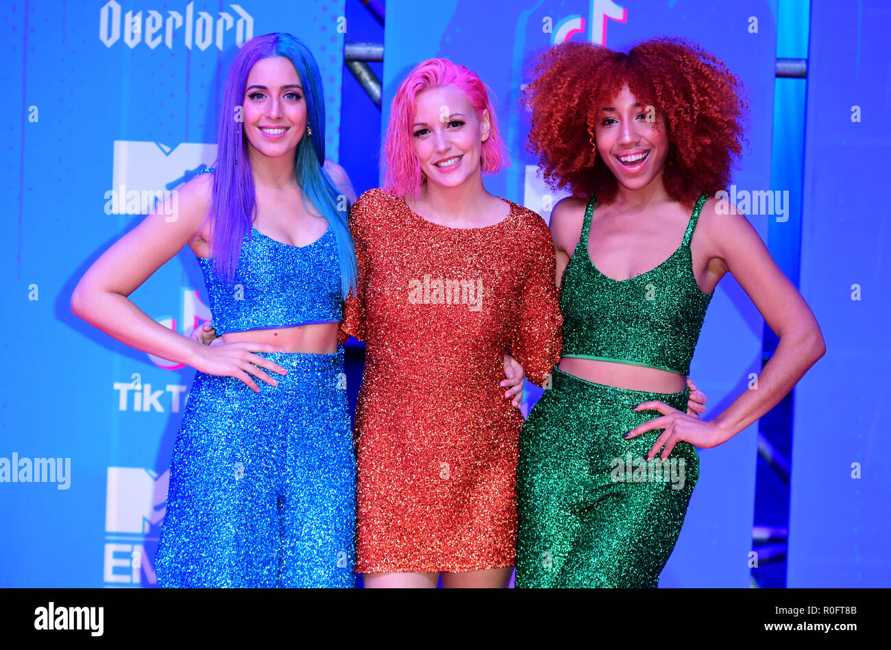 Sonia Gomez, Alba Reig Gilabert and Tamy Nsue Sanchez of Sweet