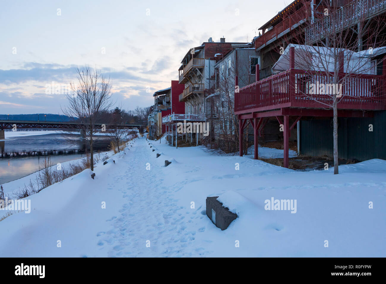 Owego, NY, a small village in upstate New York, located along the