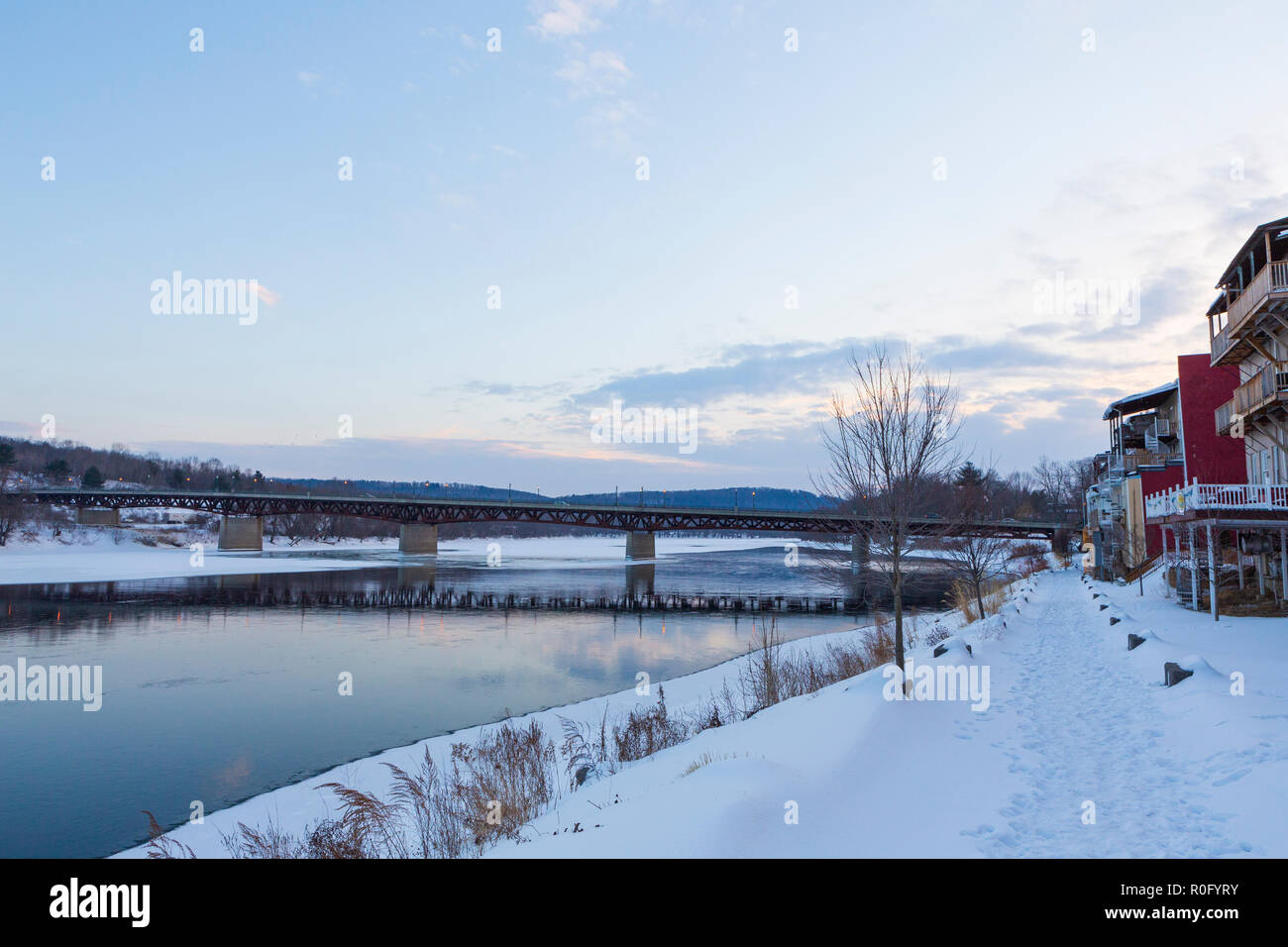 Owego, NY, a small village in upstate New York, located along the