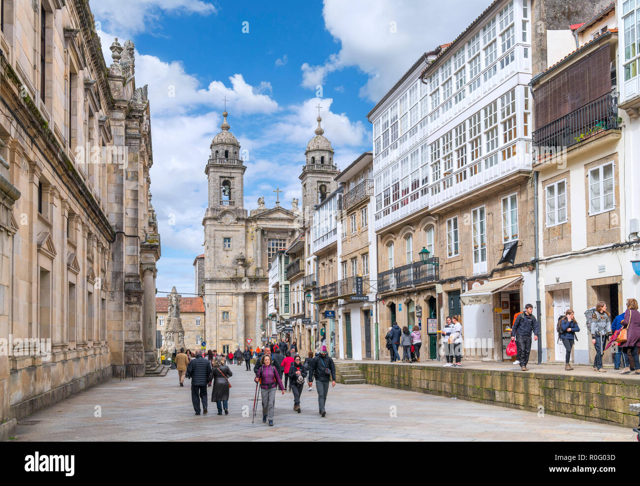 Old town santiago de compostela hi-res stock photography and images - Alamy