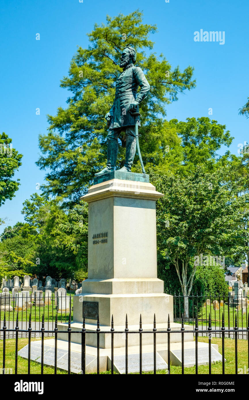 Stonewall jackson grave hires stock photography and images Alamy