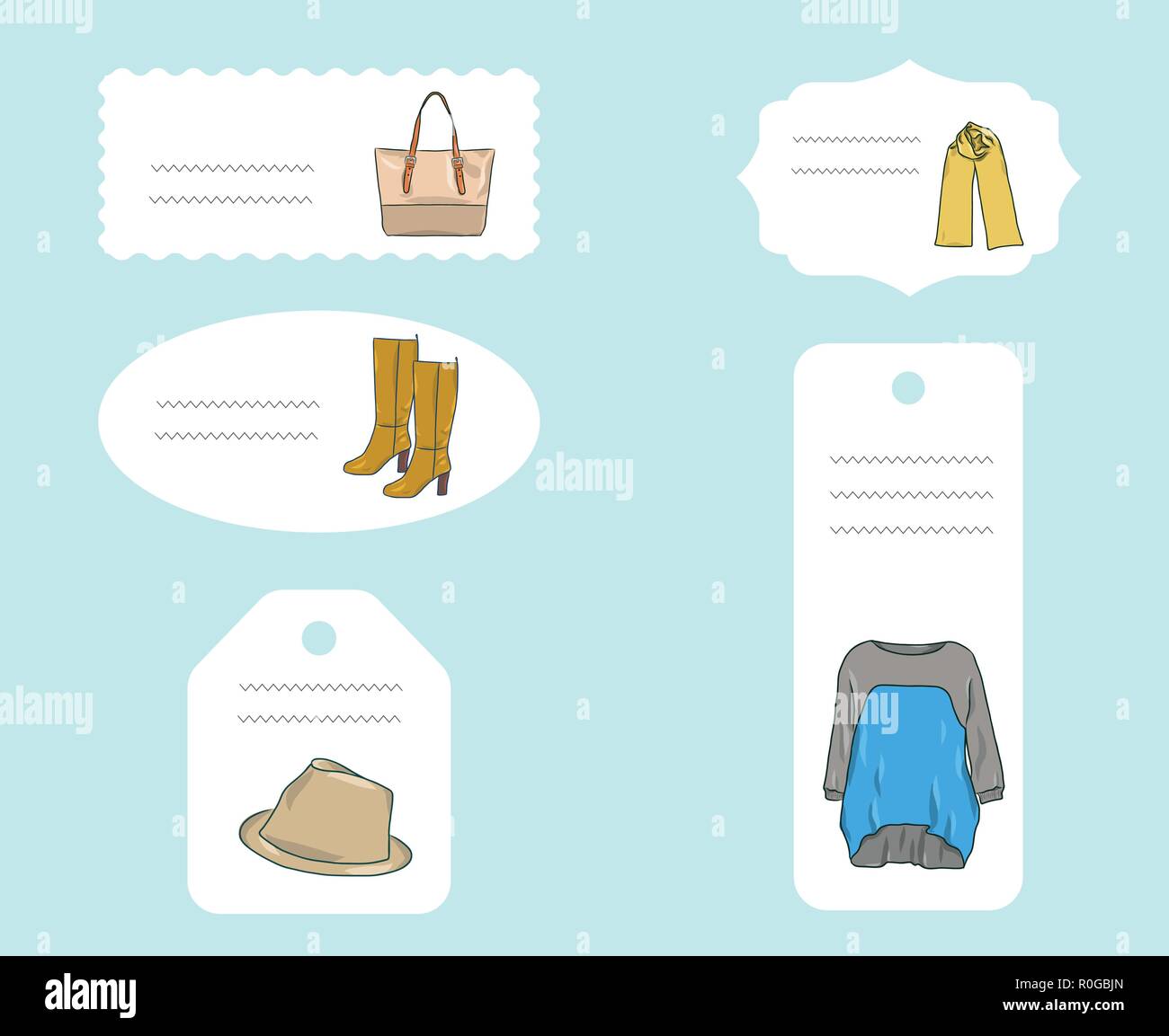 Stitch on name labels
