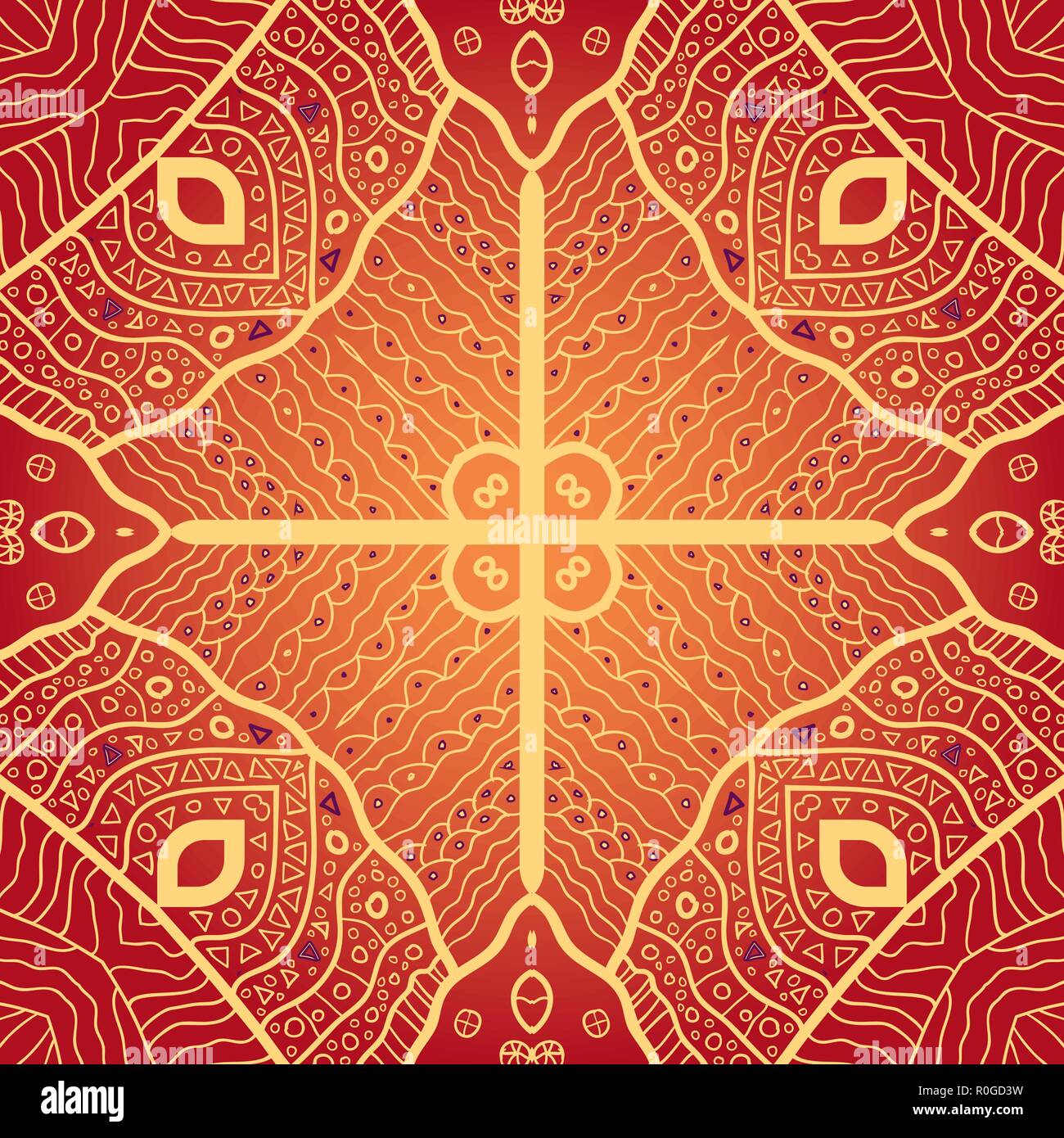 Digital Pattern Orange Orange digital tile pattern Stock Vector Images - Alamy