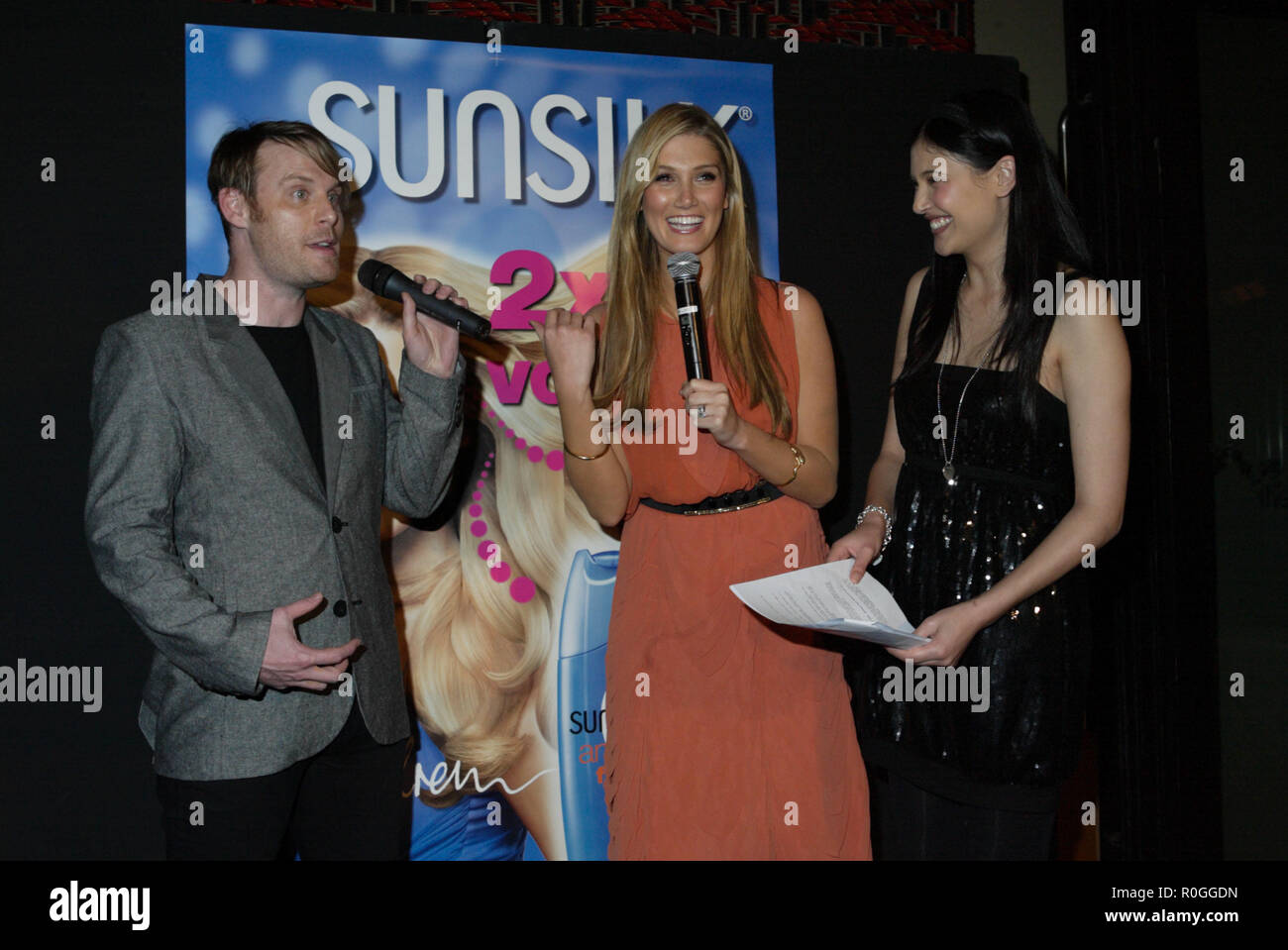 Delta Goodrem Lyndsey Rodrigues And Dale Dorning Delta Goodrem S