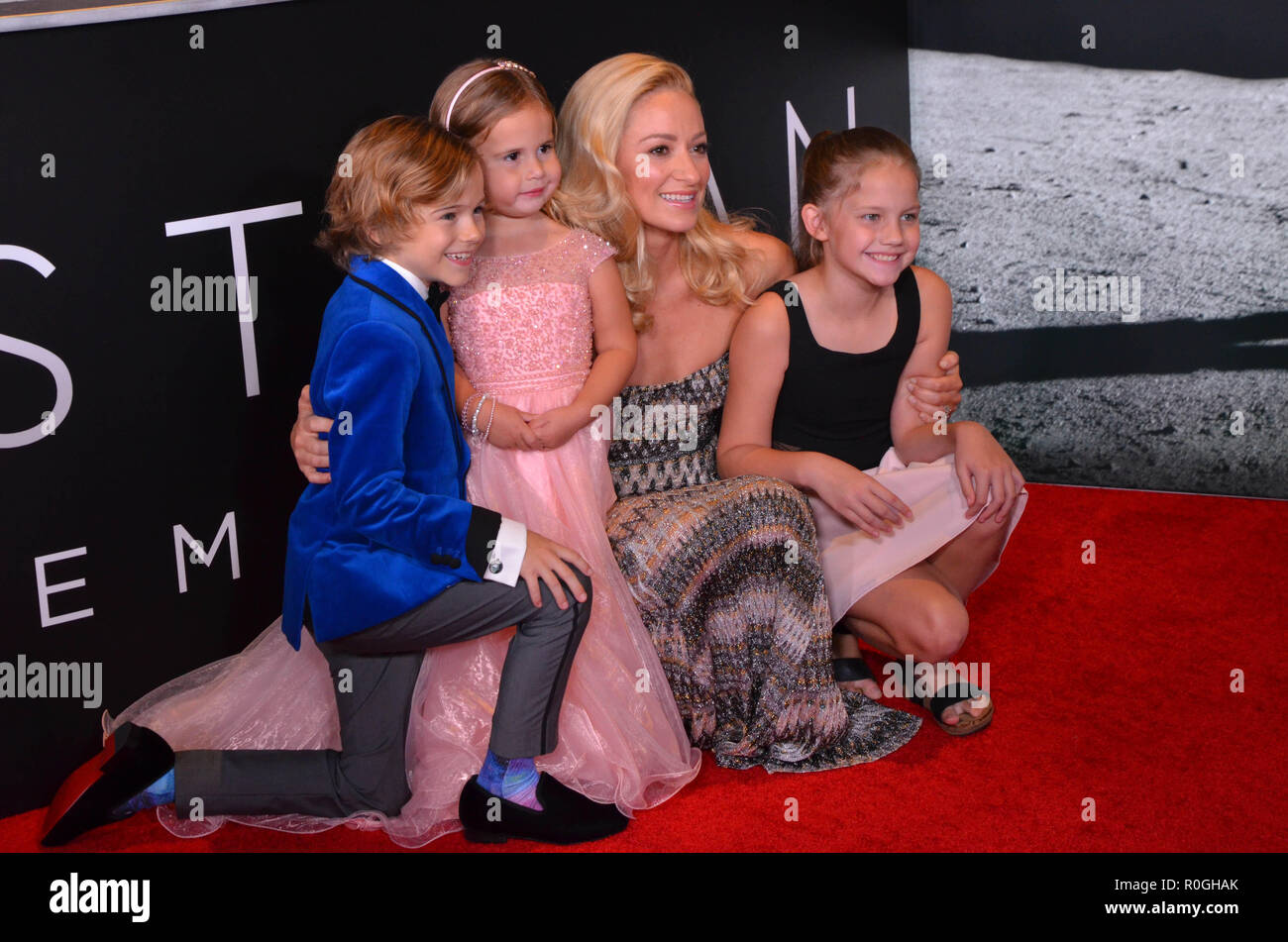 'First Man' Premiere - Arrivals  Featuring: Gavin Warren, Lucy Brooke Stafford, Olivia Hamilton and Claire Smith Where: Washington DC, District Of Columbia, United States When: 04 Oct 2018 Credit: WENN.com Stock Photo