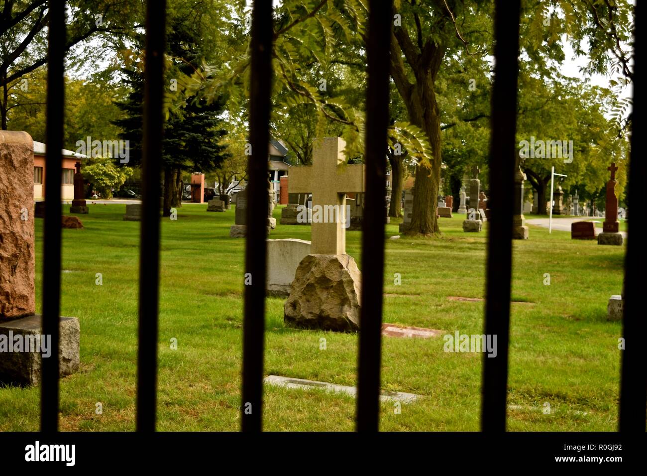 The Old Cemetery of St Boniface in Chicago was the first German