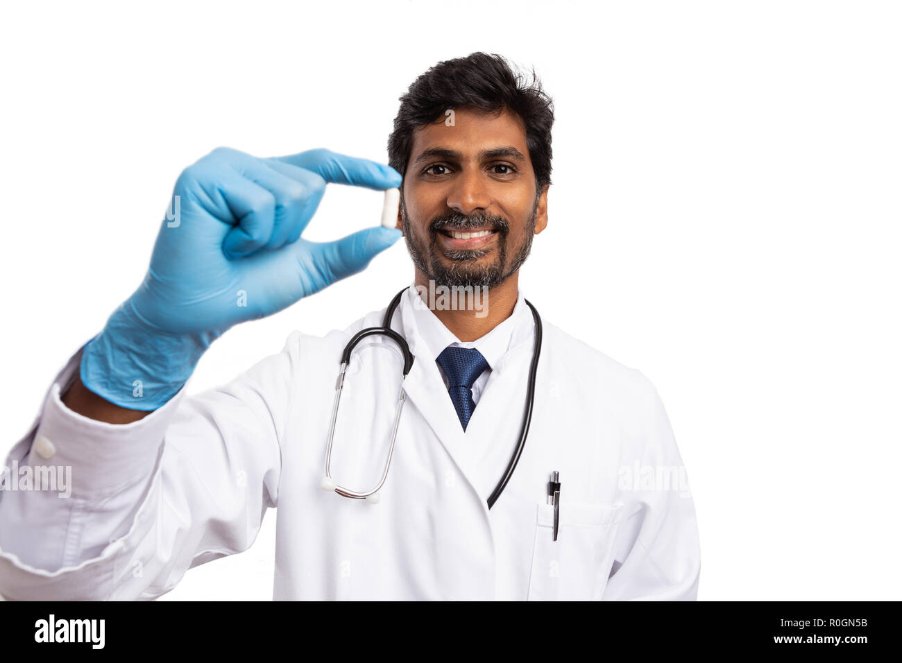 Indian male doctor hi-res stock photography and images - Alamy