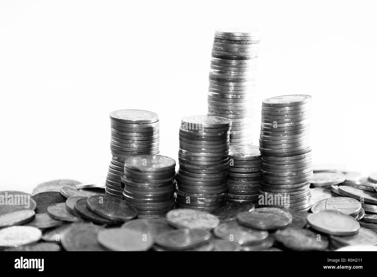 Old uk money Black and White Stock Photos & Images - Alamy