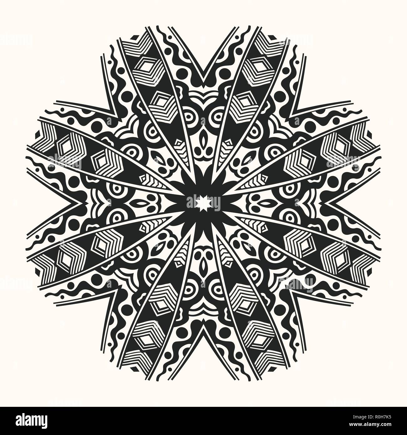 Zentangle pattern hi-res stock photography and images - Page 3 - Alamy