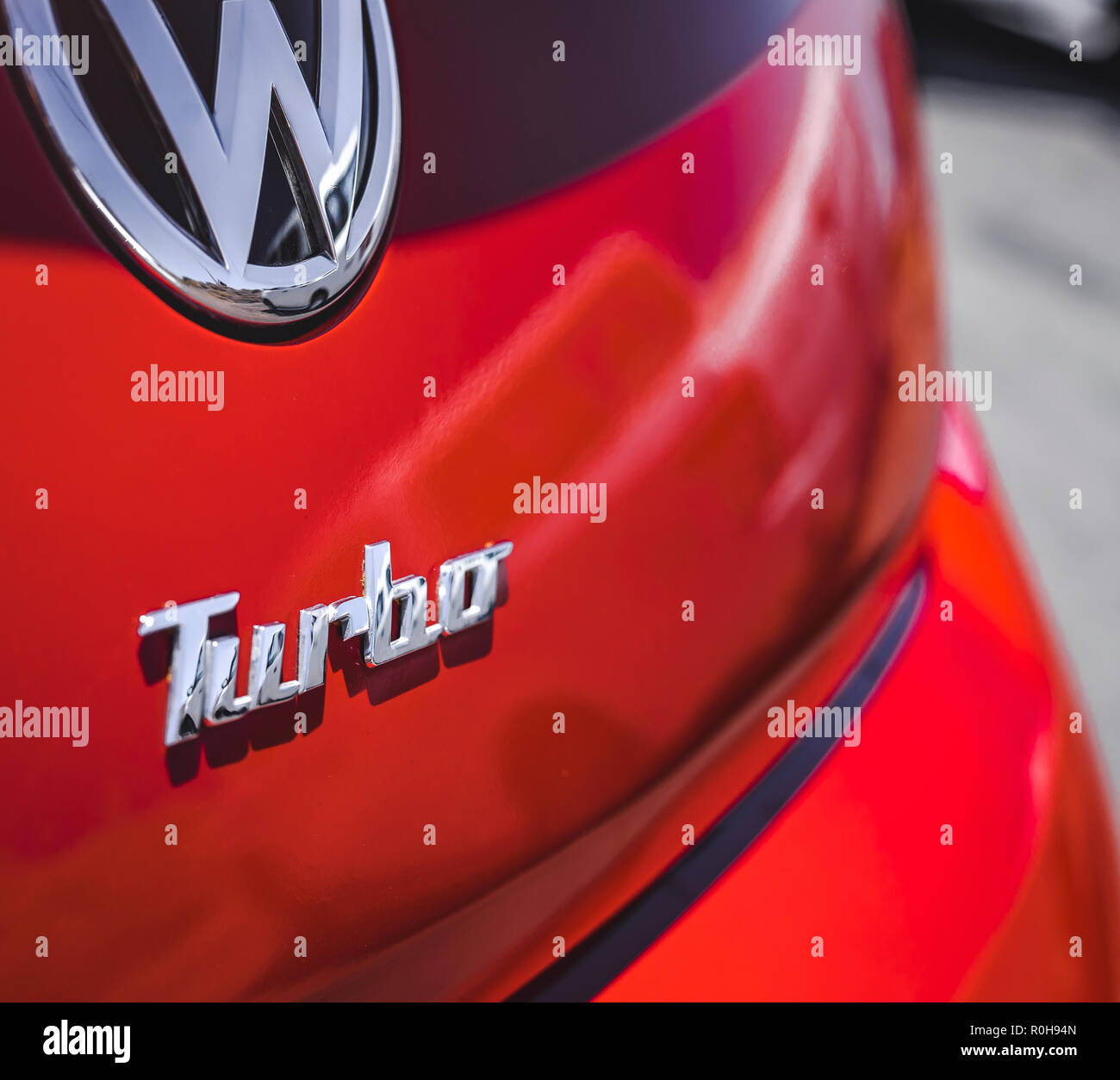 Volkswagen Beetle Advertisement Stock Photos Volkswagen Beetle