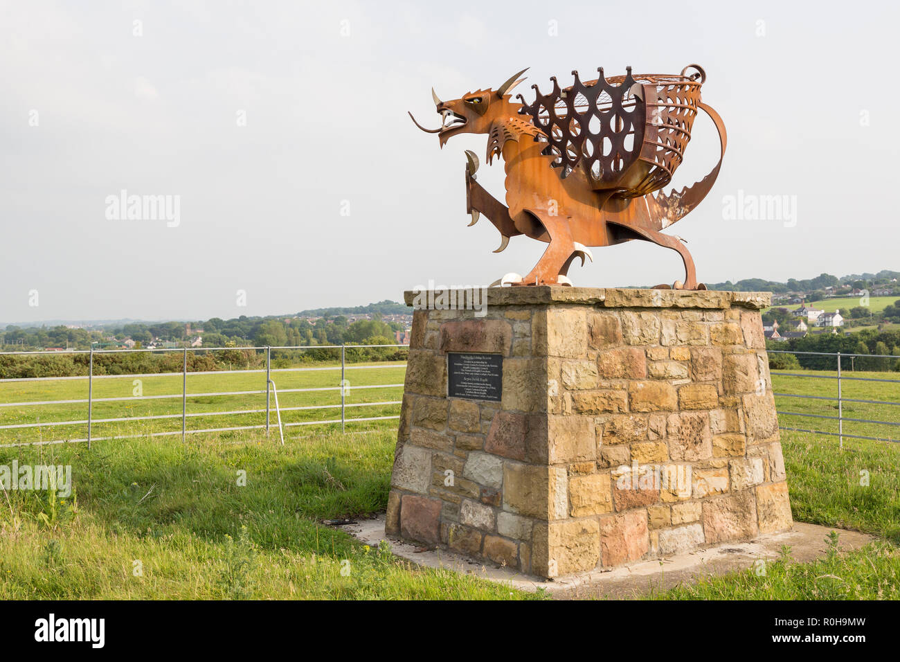 Bagillt Jubilee Beacon, Flint, Flintshire, Wales, UK Stock Photo Alamy