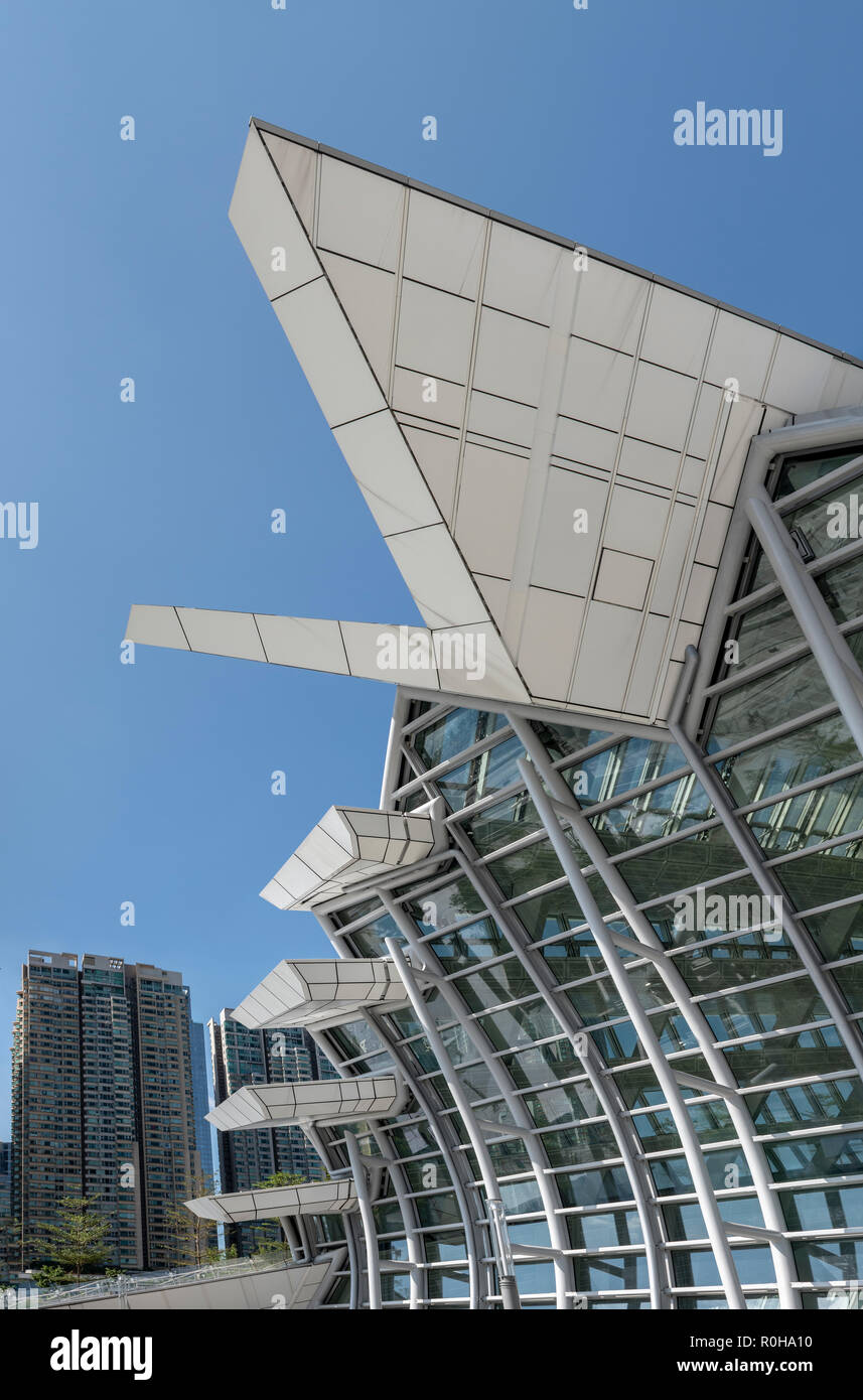 High Speed Rail Station Kowloon Hong Kong Stock Photo