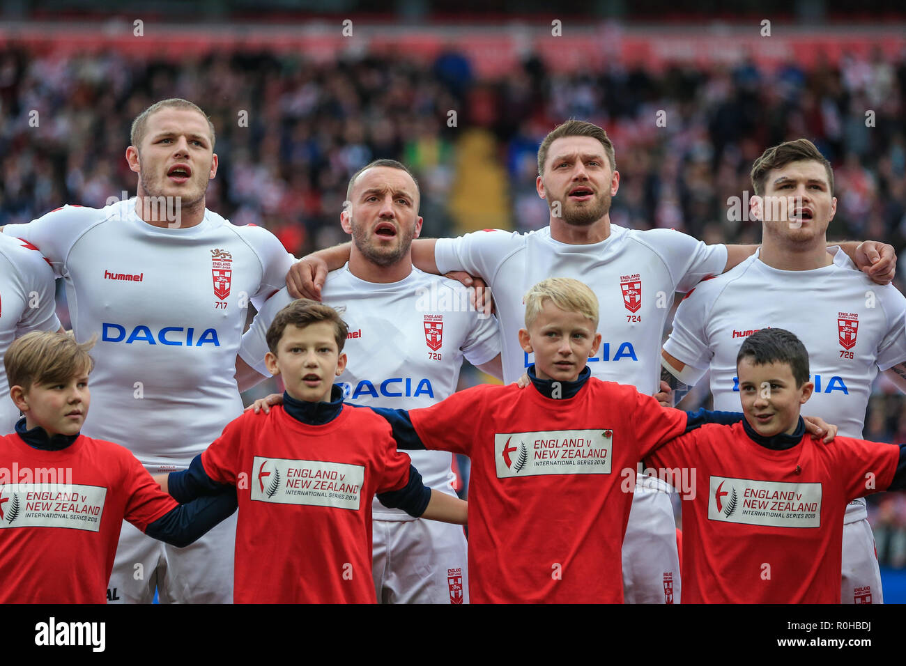 4th November, Anfield, Liverpool, England ; Rugby League International