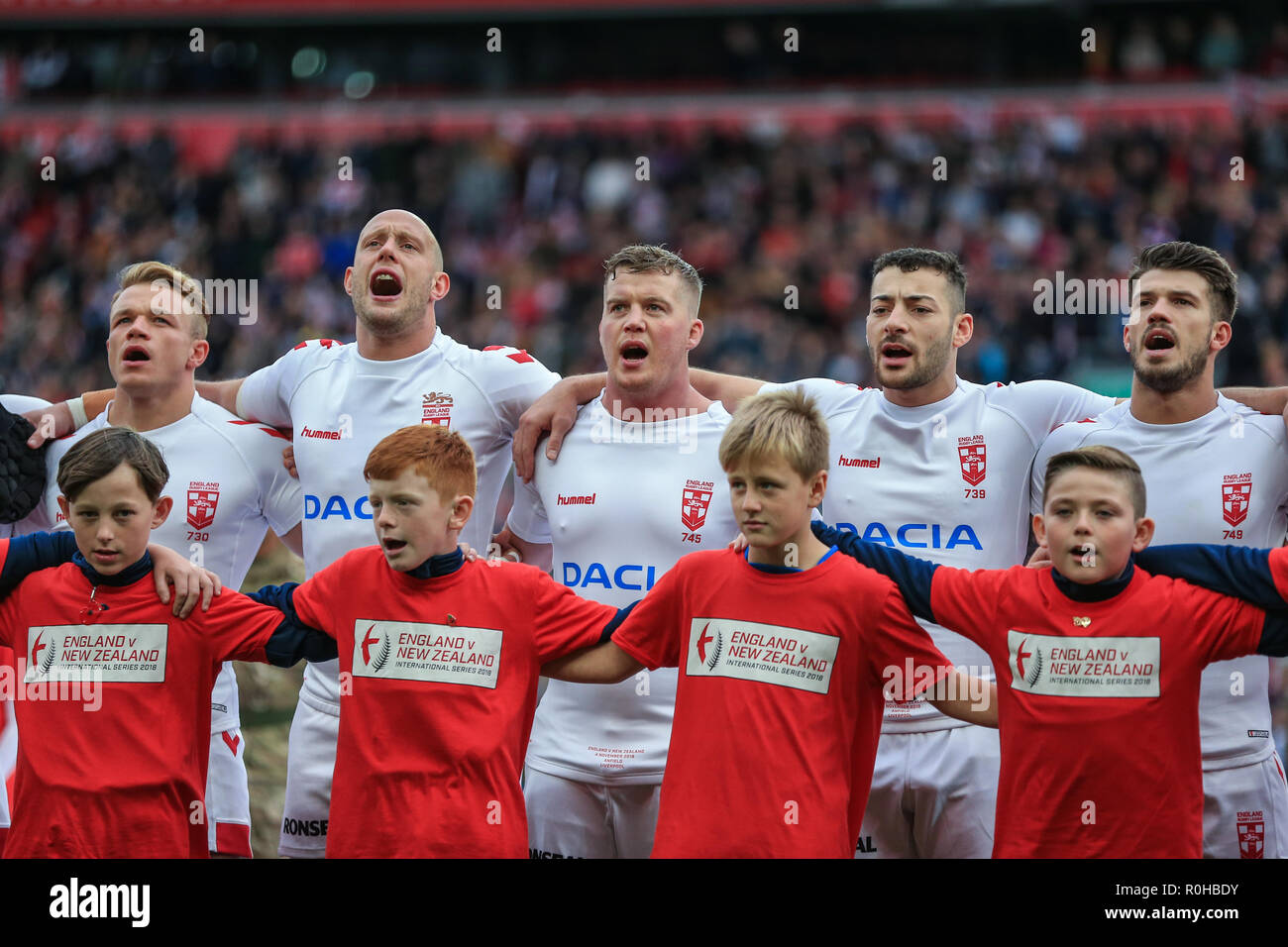 4th November, Anfield, Liverpool, England ; Rugby League International