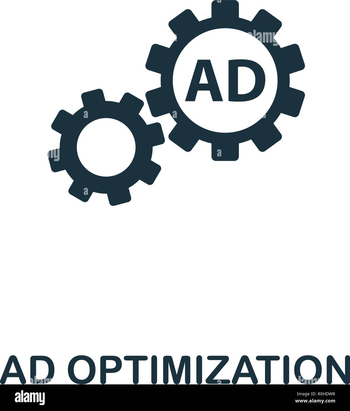Ad Optimization icon. Premium style design from advertising collection ...