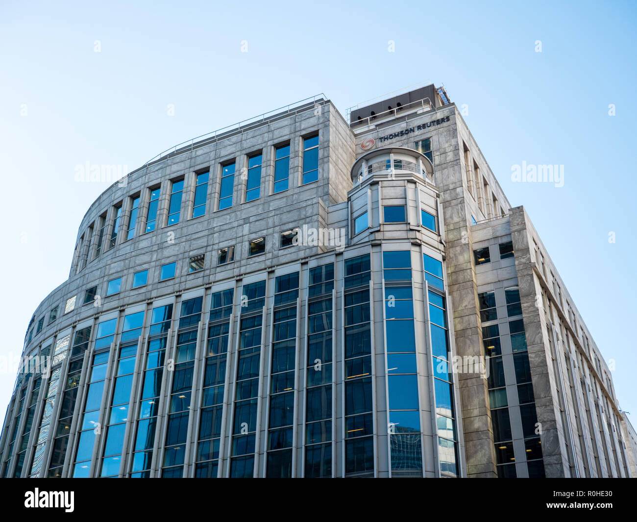 Thomson Reuters Corporation, Canary Wharf, Docklands, London, England, UK, GB. Stock Photo