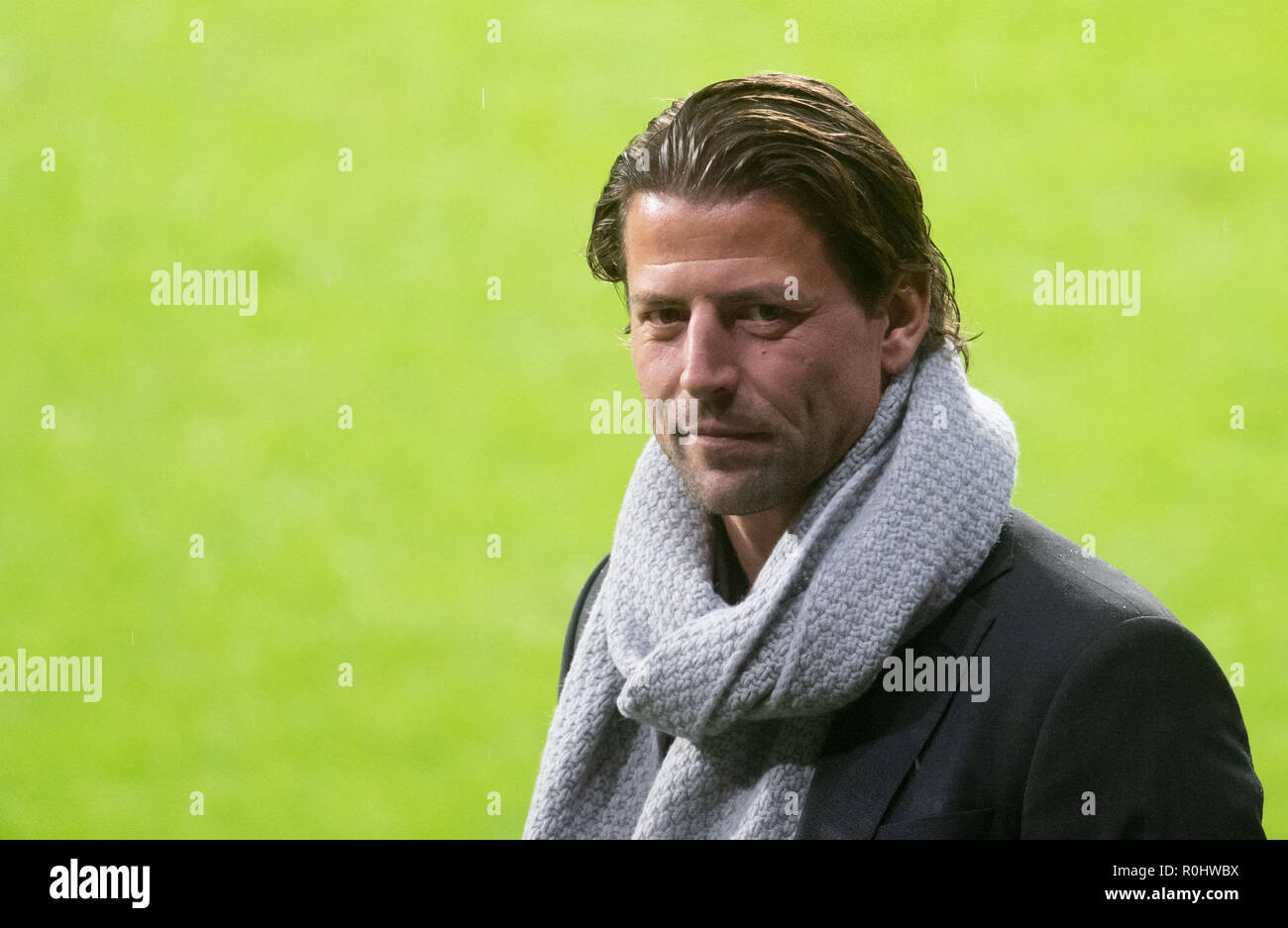 Madrid, Spain. 05th Nov, 2018. Soccer: Champions League, Group A, before the 4th matchday in the stadium Wanda Metropolitano. Former BVB goalkeeper Roman Weidenfeller is a guest on the sidelines. Credit: Bernd Thissen/dpa/Alamy Live News Stock Photo