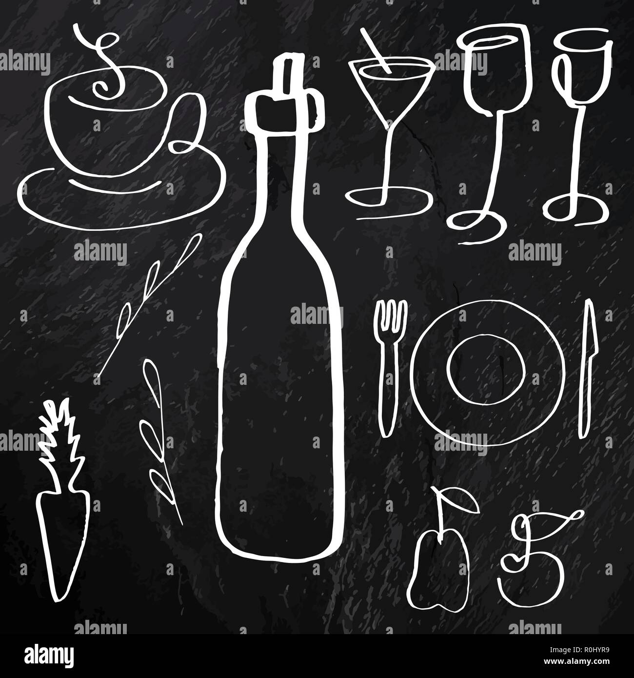 Bạn đang tìm kiếm những hình ảnh thức ăn và đồ uống được vẽ tay tuyệt đẹp để trang trí cho Website của mình? Không cần phải tìm kiếm thêm nữa, vì chúng tôi cung cấp các vector hình ảnh này để bạn có thể sử dụng một cách đơn giản và tiện lợi. 