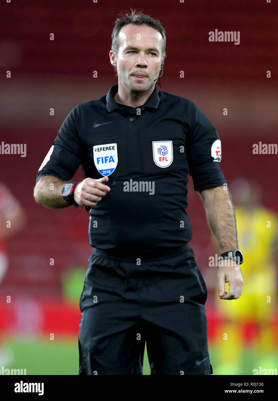 Referee Paul Tierney Stock Photo Alamy
